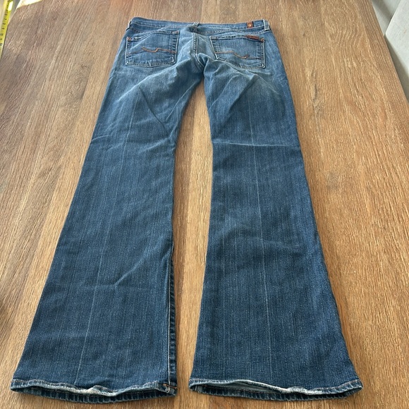 7 For All Mankind Bootcut Jeans, Size 28 - Picture 8 of 12